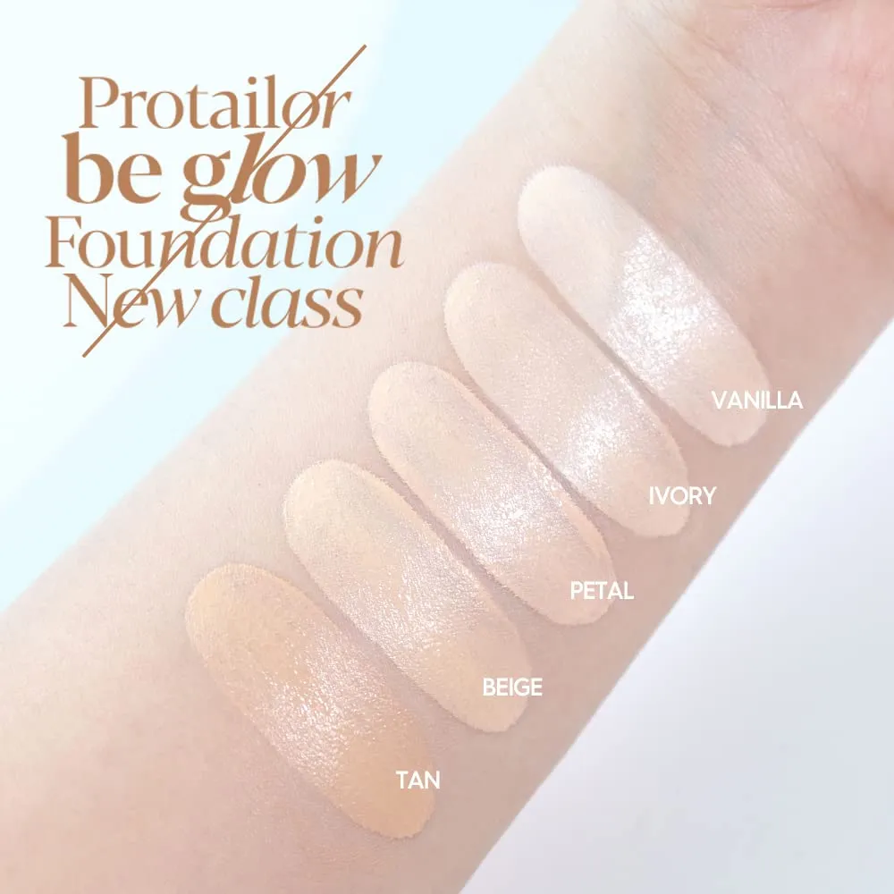 Espoir Pro Tailor Foundation Be Glow New Class #5 Tan 1.06 oz SPF27 PA   | Long-Lasting Healthy Radiance Glow Liquid Foundation | Light-weight Natural Dewy Full Coverage | Korean Base Makeup