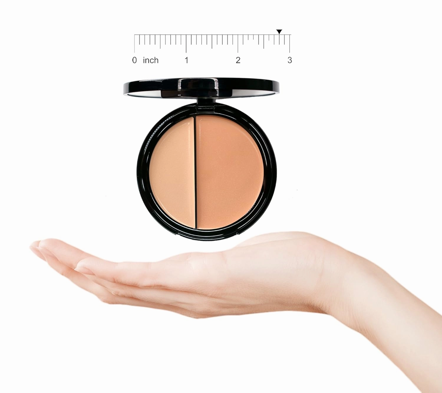 EVE PEARL HD Dual Foundation Full Coverage Long Lasting Everyday Make Up Non Greasy Lightweight Texture Vitamin E Skincare (Dark)