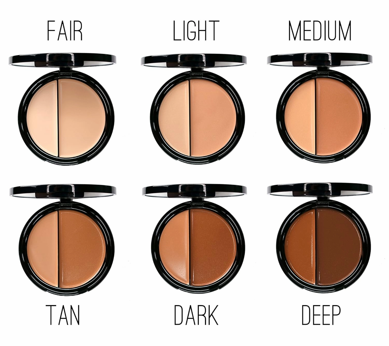 EVE PEARL HD Dual Foundation Full Coverage Long Lasting Everyday Make Up Non Greasy Lightweight Texture Vitamin E Skincare (Dark)
