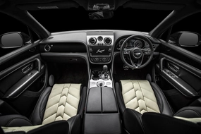Exquisite Bentley Bentayga Black with Cream Interior Package