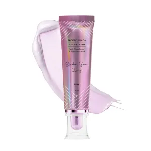FACES' CANADA Strobe Cream - Pink 30Ml | Primer   Highlighter   Moisturizer | Shea Butter & Hyaluronic Acid | Intense Hydration | Flawless Radiant Dewy Skin | Illuminating & Glowing Makeup Base