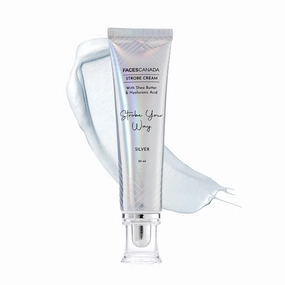 FACES-CANADA-Strobe Cream - Silver 30Ml | Primer   Highlighter   Moisturizer | Shea Butter & Hyaluronic Acid | Intense Hydration | Flawless Radiant Dewy Skin | Illuminating & Glowing Makeup Base