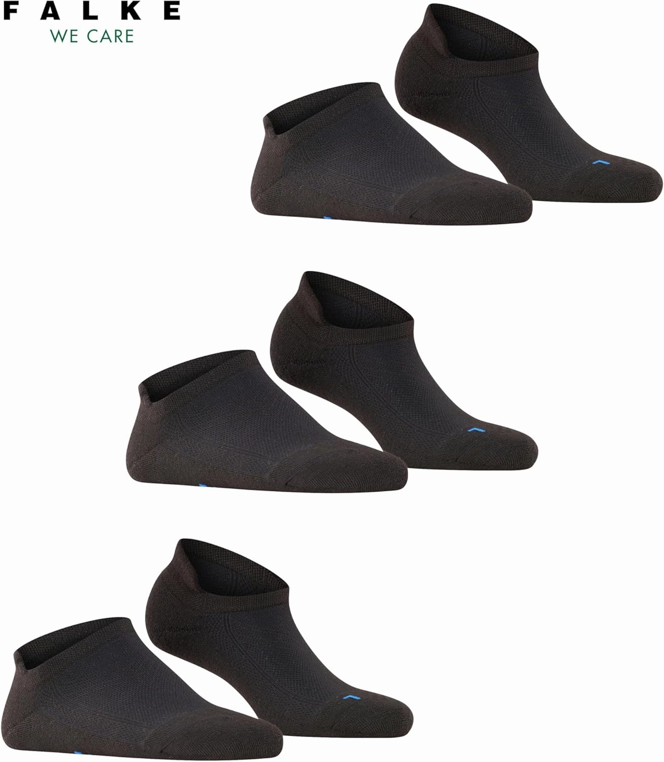 FALKE Unisex Cool Kick Sneaker Socks, 3 Pairs