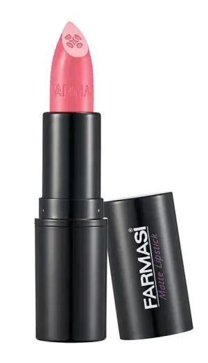 FARMASi Matte Lipstick PINK 09 – High Pigment Rich Color Long-Lasting Lipstick for All-Day Wear Smooth Velvety Matte Finish Lightweight Comfortable Texture 4g/0.14oz Lip Makeup for Women