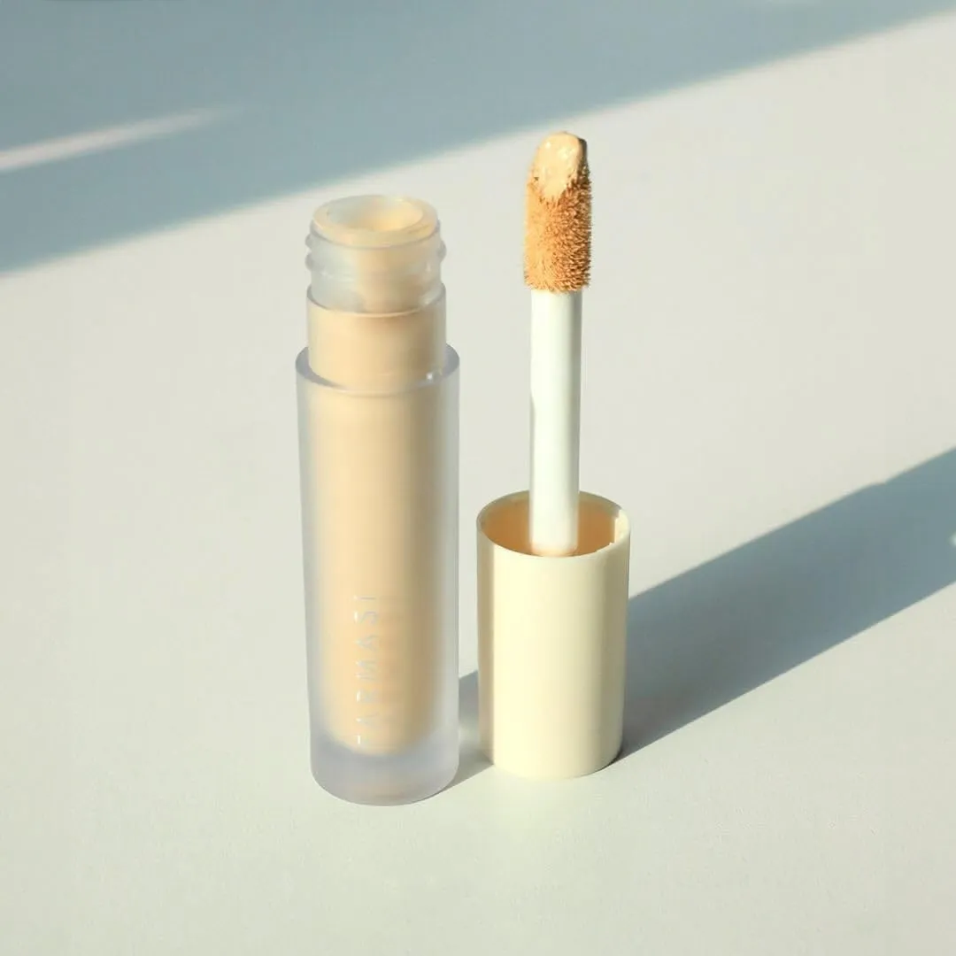 FARMASi Vfx Pro Liquid Concealer Makeup, All-in-one Full Coverage, Highly Pigmented Concealer for All Skin Type, Hide Shadows & Imperfections, Enhance Skin Fullness Foundation Concealer 0,24 Fl Oz C06