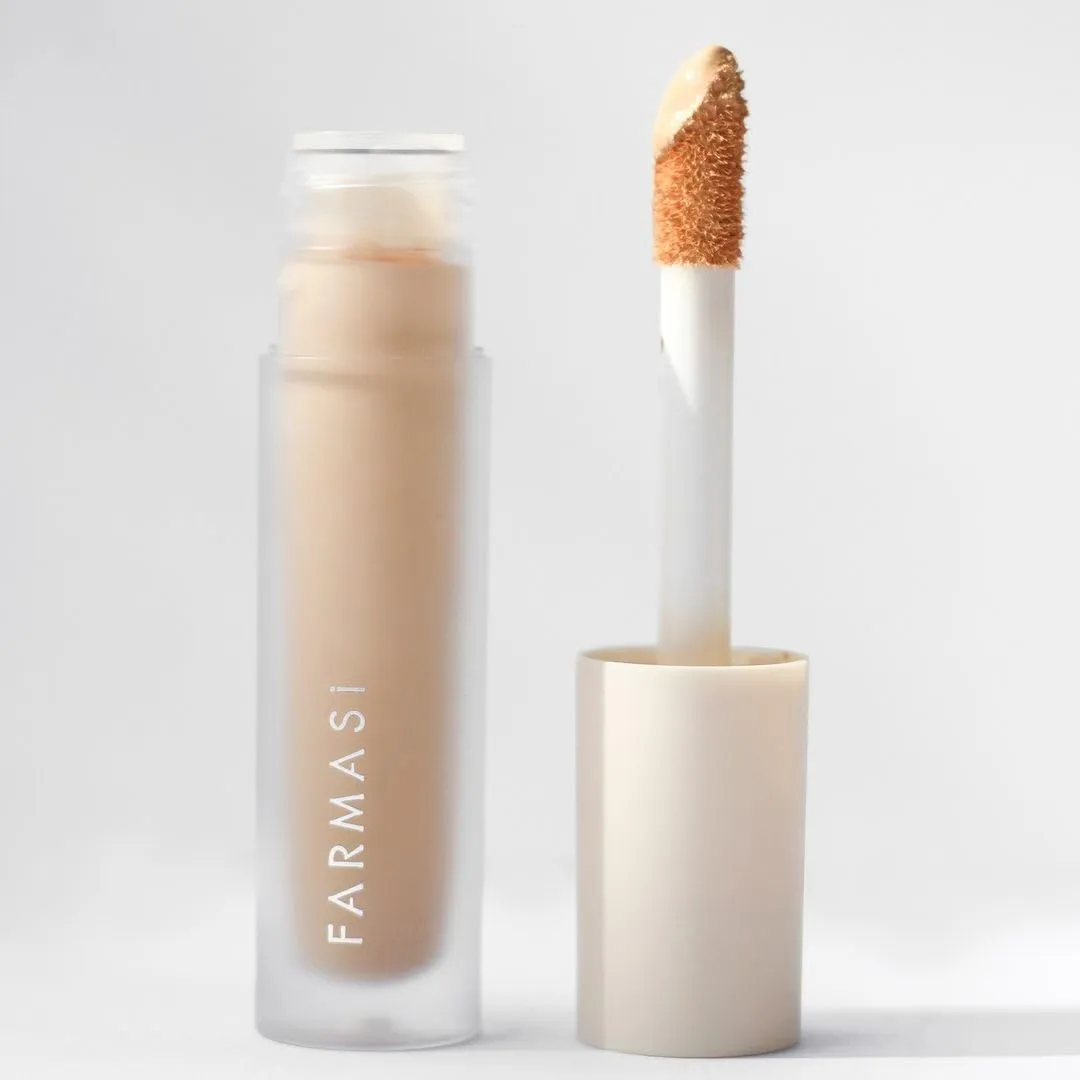 FARMASi Vfx Pro Liquid Concealer Makeup, All-in-one Full Coverage, Highly Pigmented Concealer for All Skin Type, Hide Shadows & Imperfections, Enhance Skin Fullness Foundation Concealer 0,24 Fl Oz C07