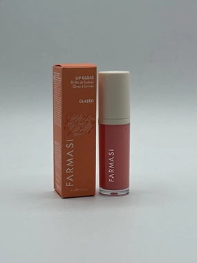 FARMASi Glazed Lip Gloss, 8ml/0.27flOz - High-Shine, Non-Sticky Formula for Luscious Lips - Moisturizing, Long-Lasting, and Suitable for Many Skin Tones, Peach