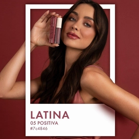 FARMASi Glossy Lip Gloss Latina 05 POSITIVA - High Shine & Hydrating Finish 5.5ml/0.18flOz