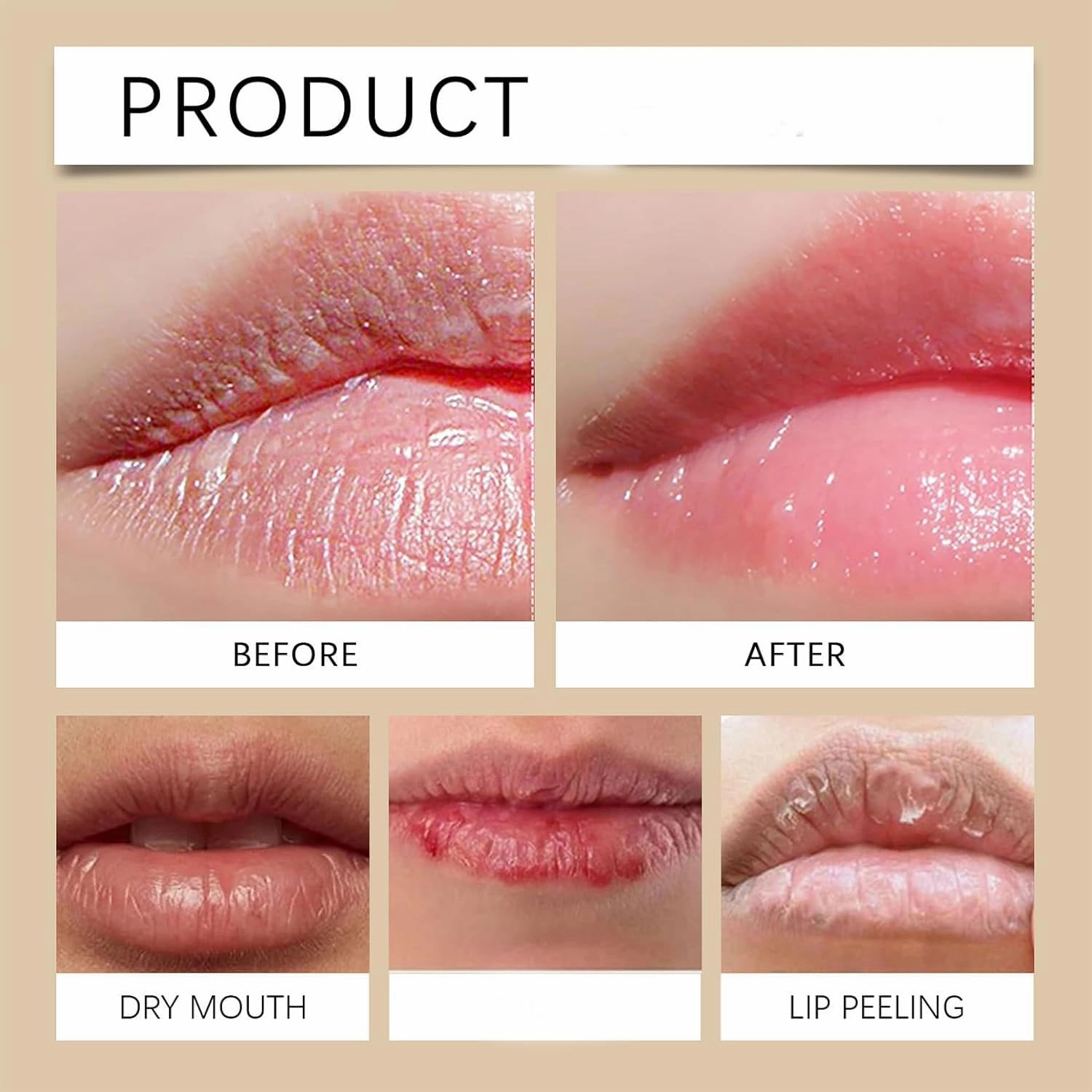 Filgaentrme Lipstick, Color Changing Lipstick, Transparente Transferproof Gold Crystal Color Changing Lip Stick for Women, Long Lasting 24 Hours Moisturizing Glossy Shine Lip Gloss (Gold, 3.5g)