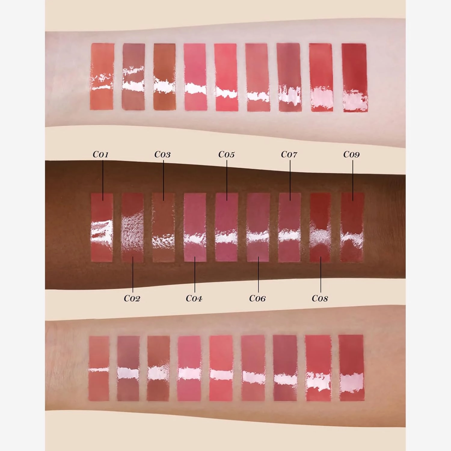 Flower Knows Butterfly Cloud Collar Glossy Lipstick,Hydrating Solid Lip Gloss,Moisturizing Nude Tinted Lip Balm,Long Lasting Lip Gloss in Balm for Girls&Women,Vegan & Cruelty-Free(C01 Birchleaf Pear)