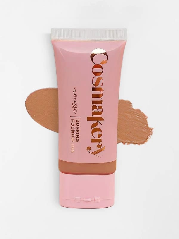 Foundation for Light to Full Coverage - Mousse Liquid Makeup Foundation for Uneven Skin Tone - Diverse Skin Types Mature, Dry, Oily - Oil-free, Cruelty-free (Tan)