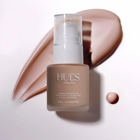 Foundation for Men – Full-Coverage, Lightweight & Hydrating Fit | Natural Coverage | Oil Control & Perfect Fit for Men’s Faces | Available in 4 Shades | Golden Bronze