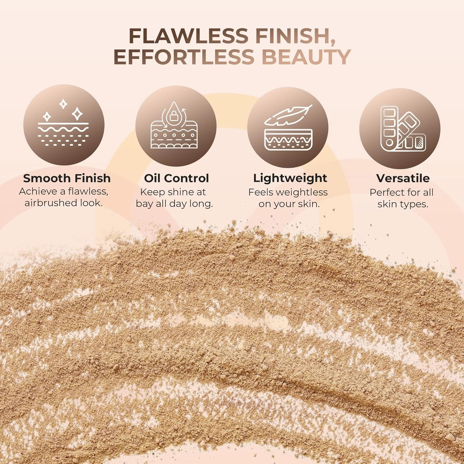 Foundation Refill (DEEP TAN)(1 Ounce Bag) By Sweet Face Minerals, Lightweight Mineral Loose Makeup Powder with SPF 20, Full Coverage Flawless Finish, Talc-free, Cruelty-Free, Refillable Pouch