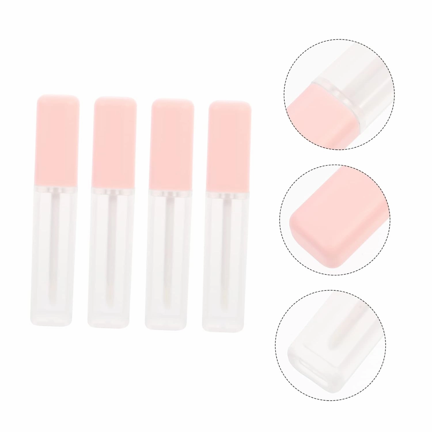 FRCOLOR 12 Pcs 6ml Lip Glaze Empty Bottle Lip Gloss Container DIY Lip Tubes Lip Gloss Balm Tube Lip Gloss Bottle Clear Cosmetic Container Clear Empty Tube Air Traffic Control Matte Plastic