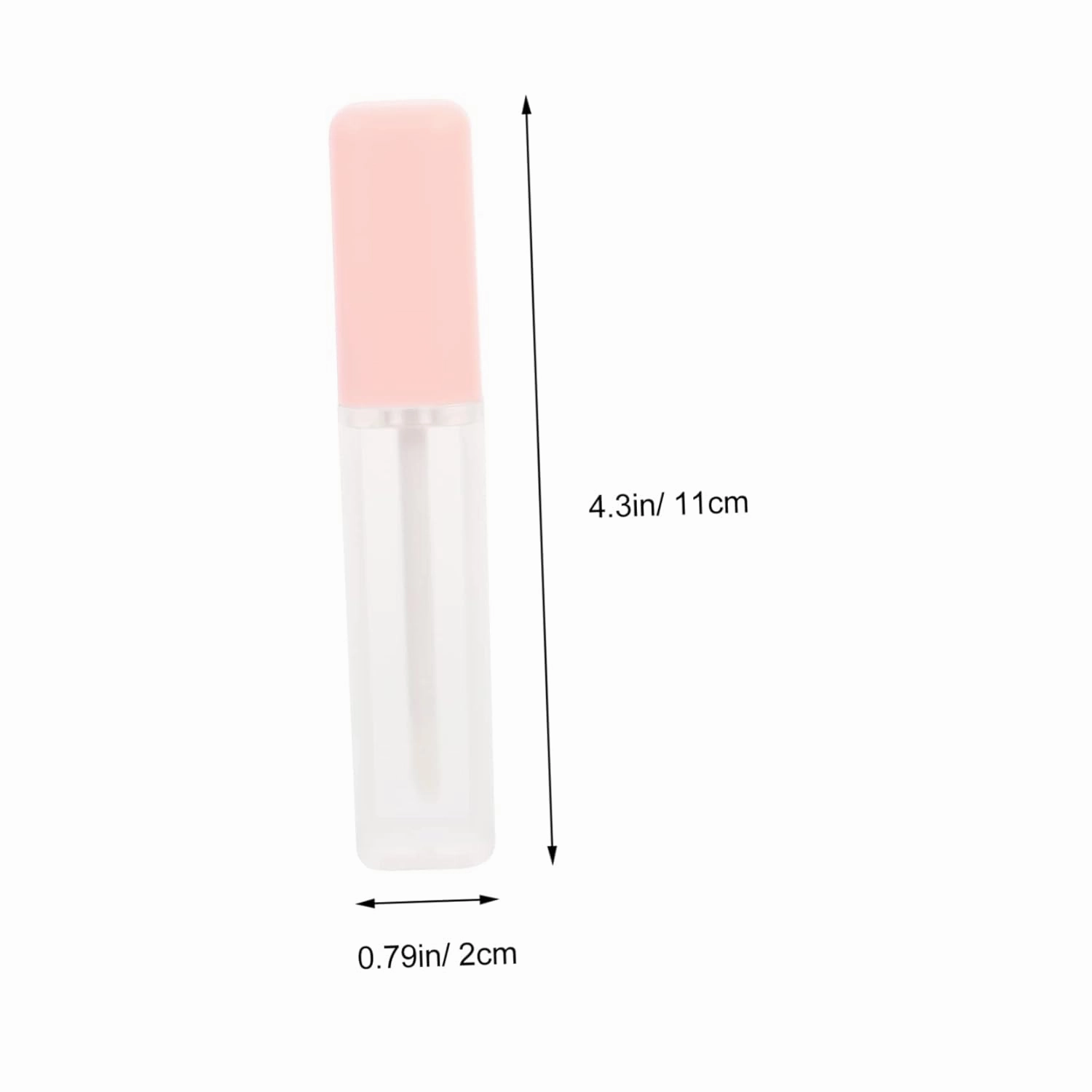 FRCOLOR 12 Pcs 6ml Lip Glaze Empty Bottle Lip Gloss Container DIY Lip Tubes Lip Gloss Balm Tube Lip Gloss Bottle Clear Cosmetic Container Clear Empty Tube Air Traffic Control Matte Plastic