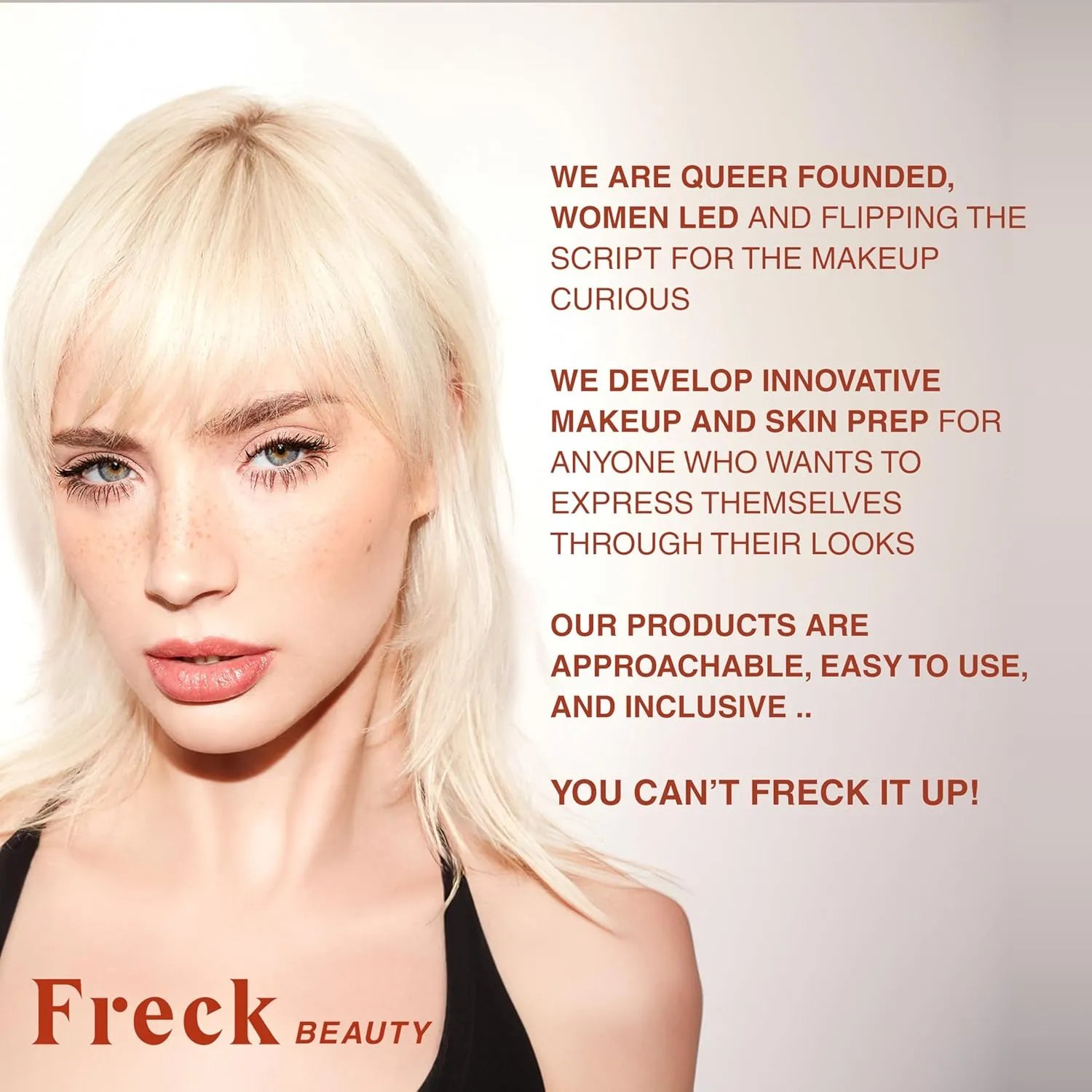 Freck Beauty MAKEOUT CLUB Soft Blur Lipstick – Medium-to-Full Coverage, 8-Hour Wear, Transfer-Proof, Buildable Soft Matte Finish, Wearable Color for All Skin Tones | MUSE (Pink Beige)