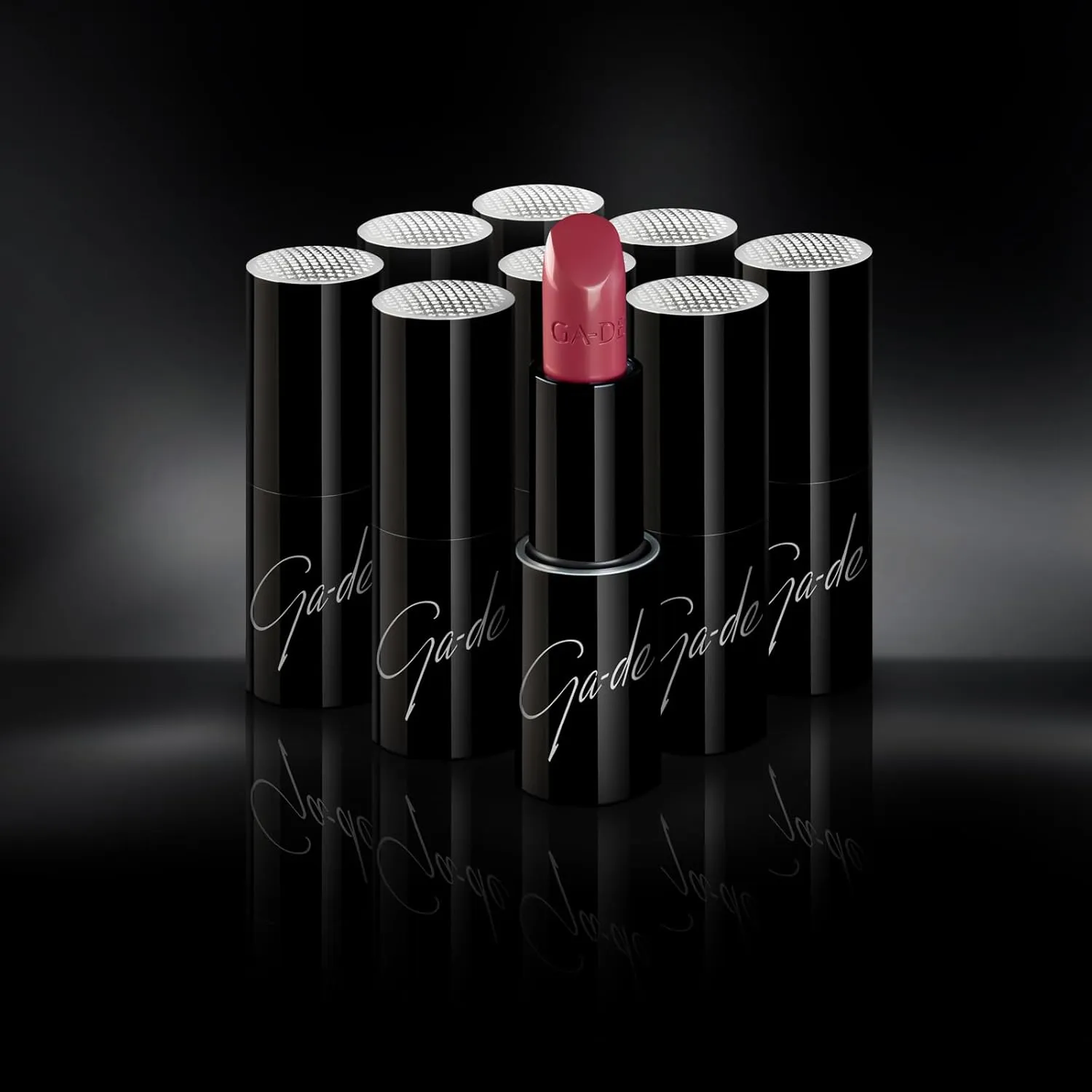 GA-DE Selfie Full Color Lipstick, 860 - Long Lasting High Pigment Lipstick with Argan Oil - Creamy Radiant Shine and Hydrating Benefits - 0.14 oz