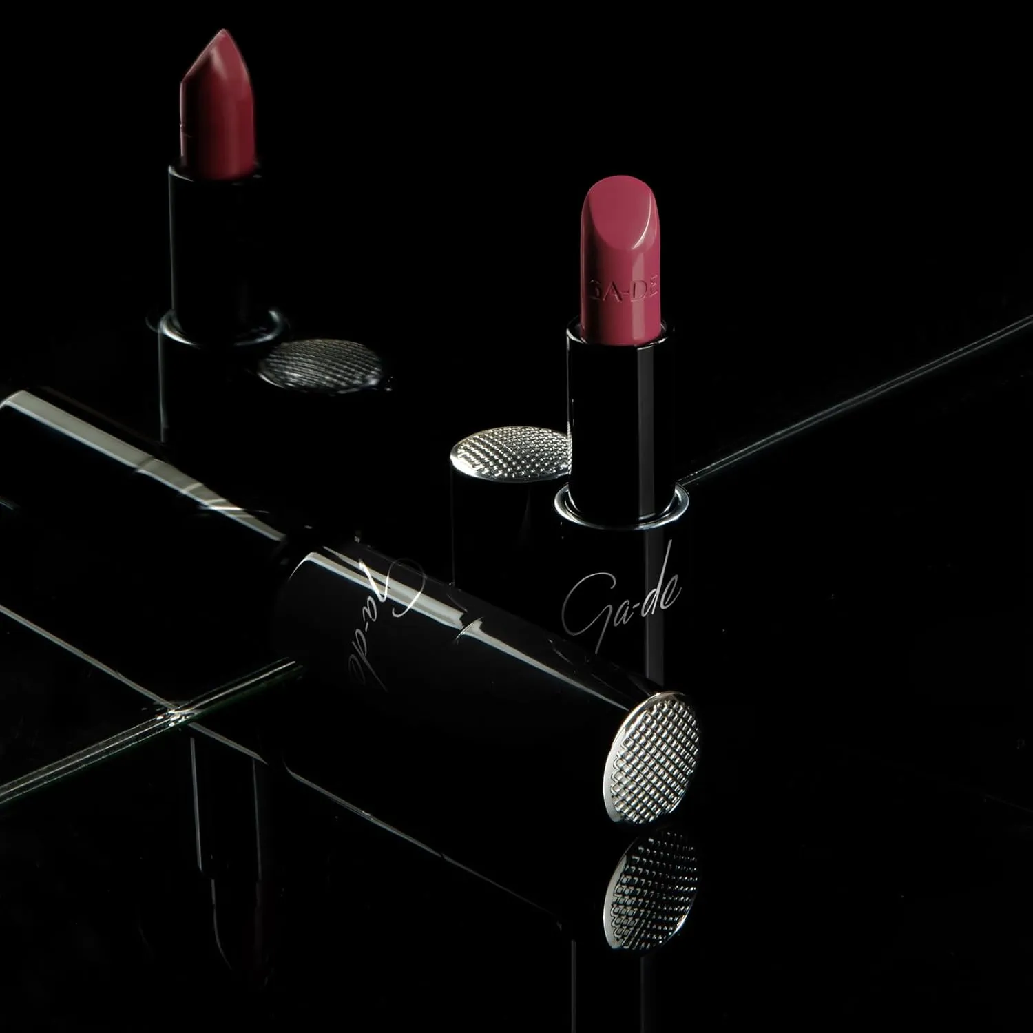 GA-DE Selfie Full Color Lipstick, 860 - Long Lasting High Pigment Lipstick with Argan Oil - Creamy Radiant Shine and Hydrating Benefits - 0.14 oz