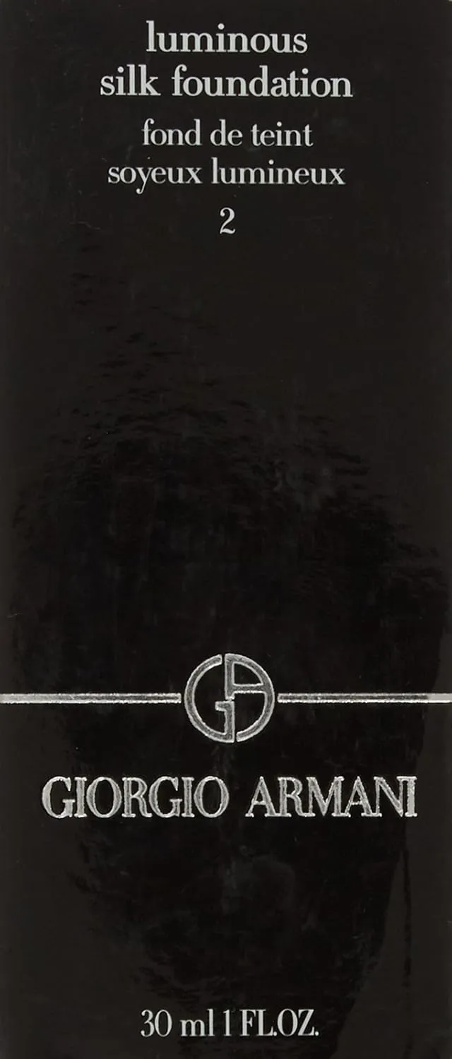 Giorgio Armani Luminous Silk Foundation, No. 2 Ivory, 1 Ounce