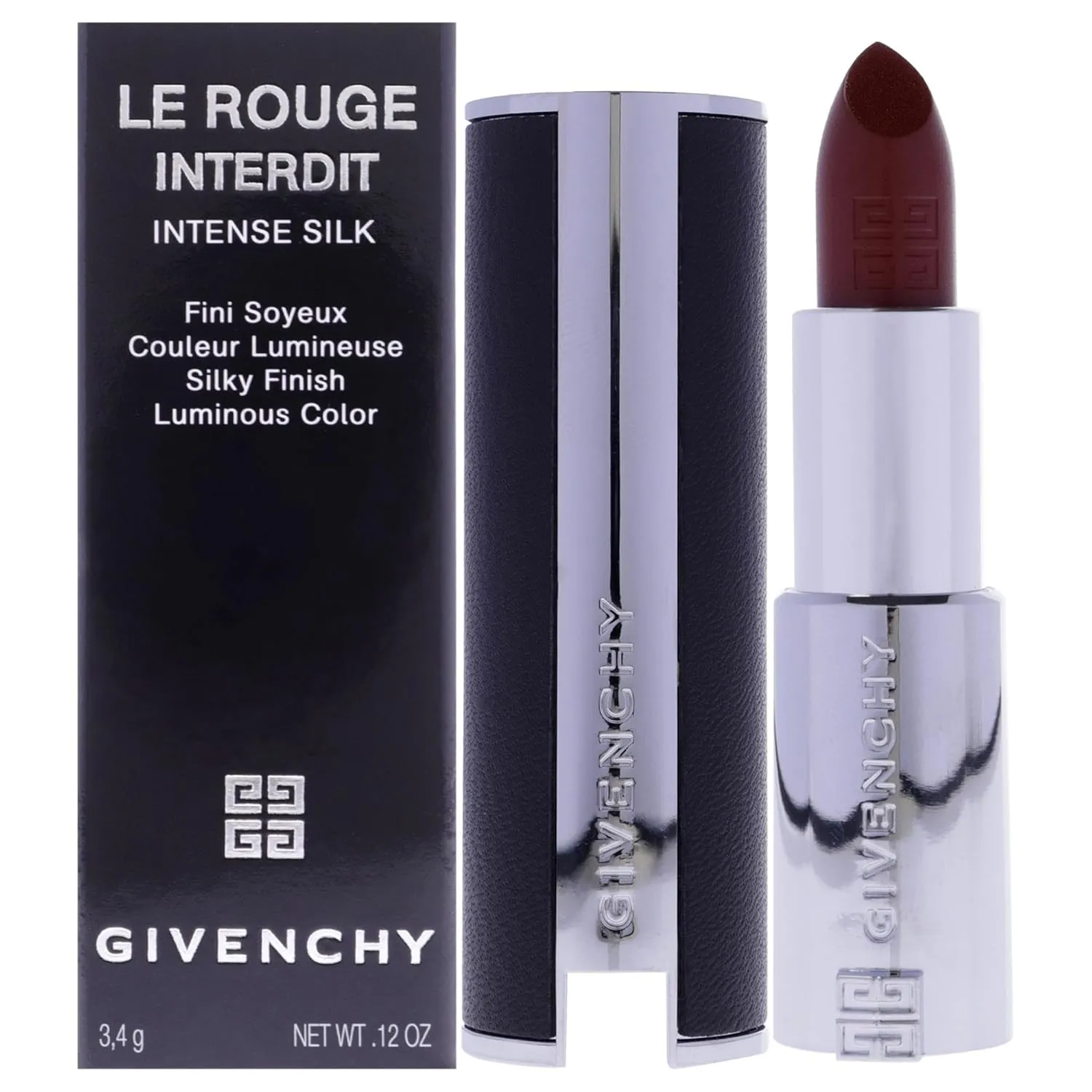 Givenchy Le Rouge Interdit Intense Silk Lipstick - N319 Rouge Santal for Women - 0.11 oz Lipstick