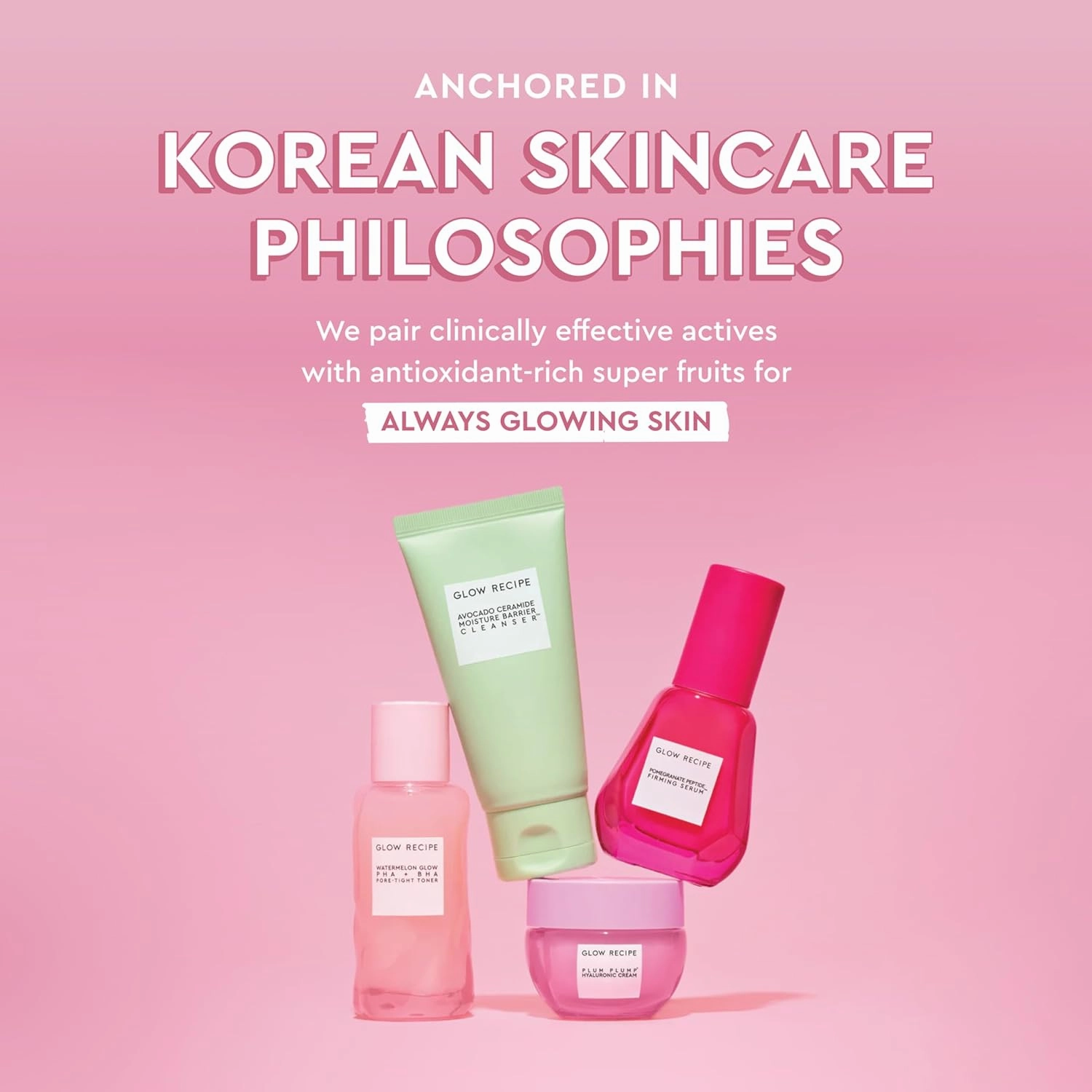 Glow Recipe Pink Juice Water Gel Face Moisturizer for Women, Men & Teens - Hydrating Hyaluronic Acid, Radiance Boosting, Non-Comedogenic, Oil-Free, Long-Lasting Korean Skin Care for Oily Skin (60ml)