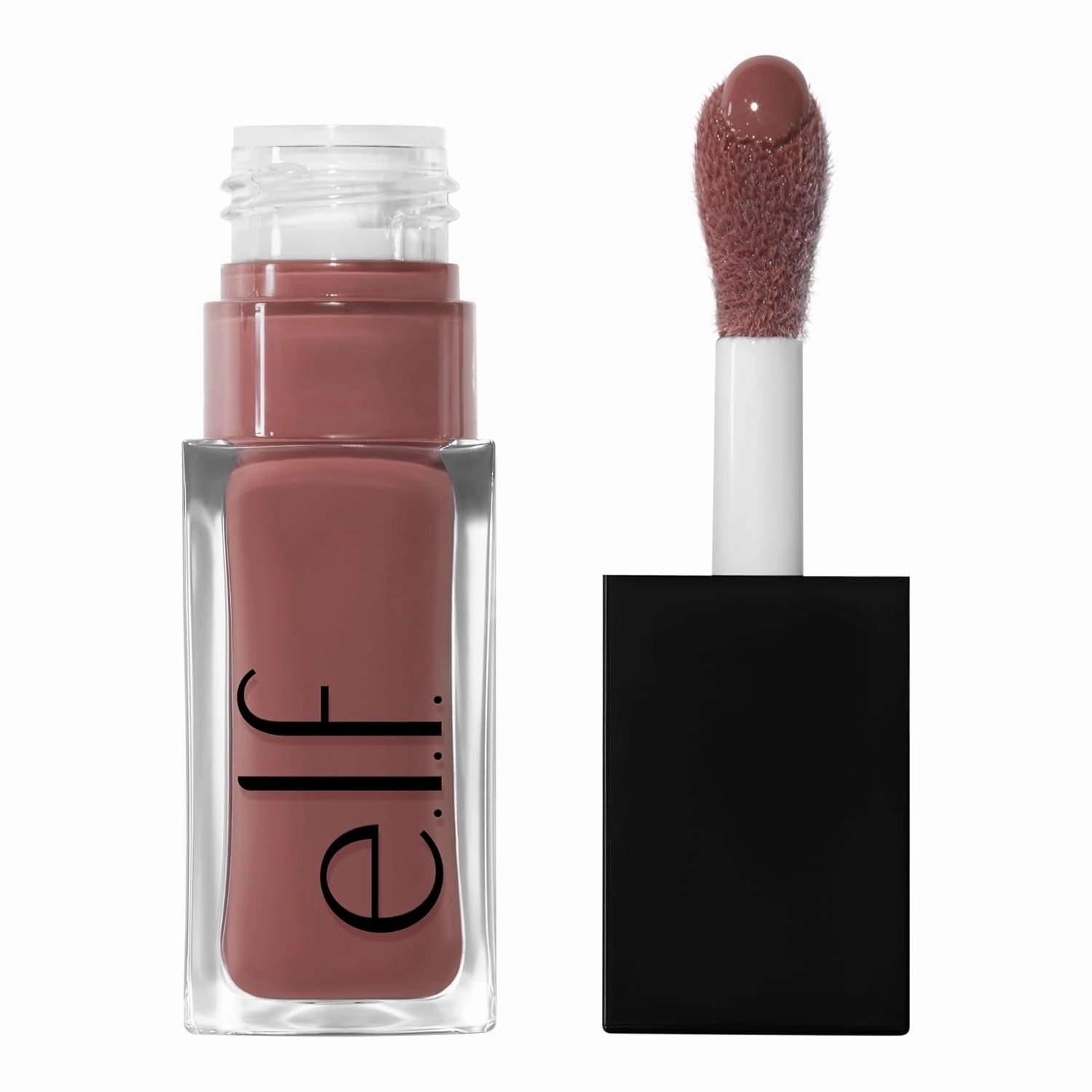 Glow Reviver Lip Oil, Nourishing Tinted Lip Oil for a High-Shine Finish, Infused with Jojoba Oil, Vegan & Cruelty-Free, Rose Envy