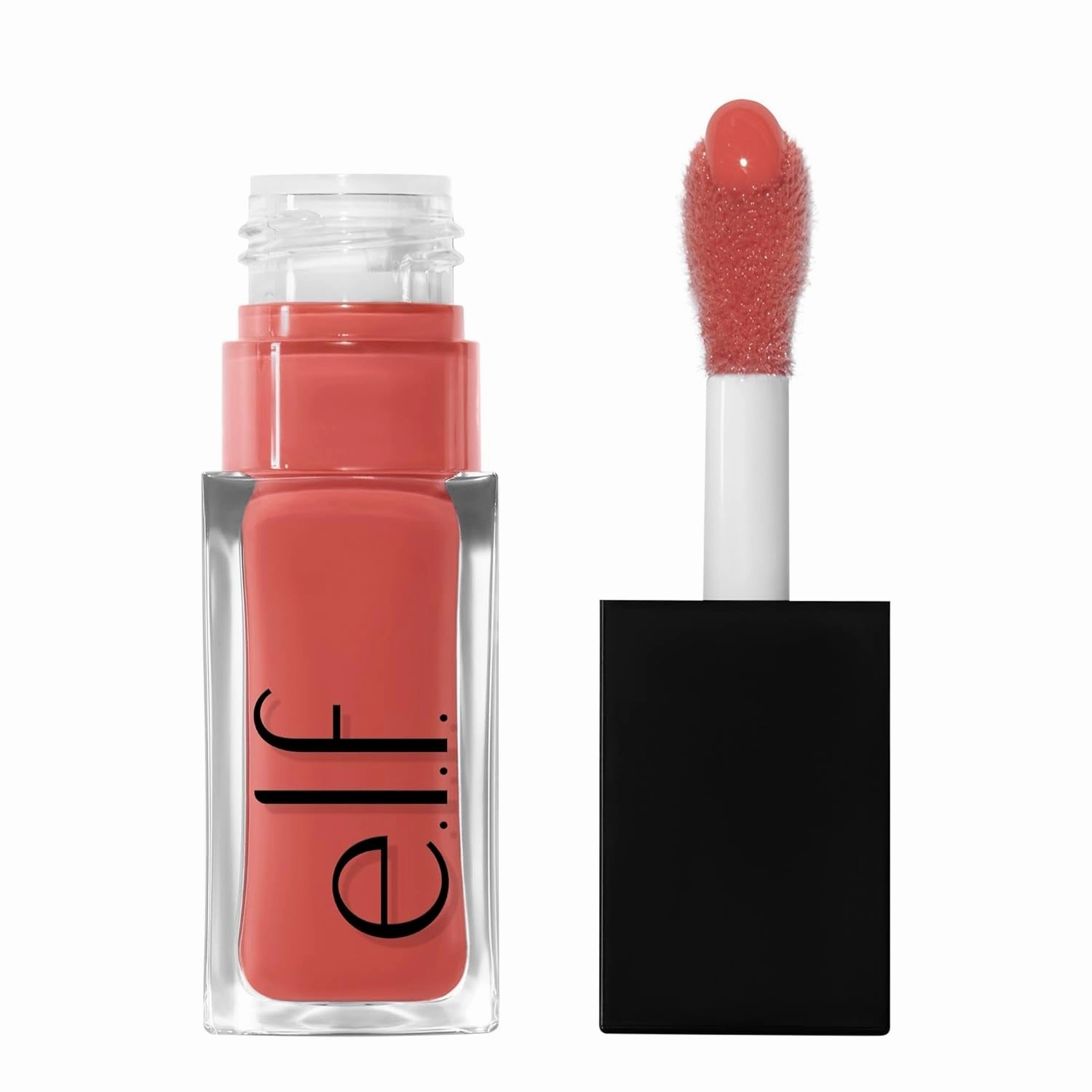 Glow Reviver Lip Oil, Nourishing Tinted Lip Oil for a High-Shine Finish, Infused with Jojoba Oil, Vegan & Cruelty-Free, Rose Envy