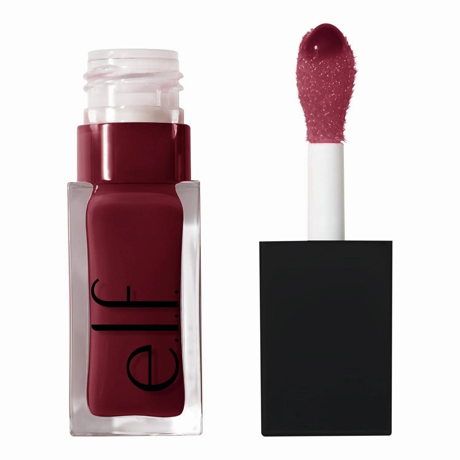 Glow Reviver Lip Oil, Nourishing Tinted Lip Oil for a High-Shine Finish, Infused with Jojoba Oil, Vegan & Cruelty-Free, Rose Envy