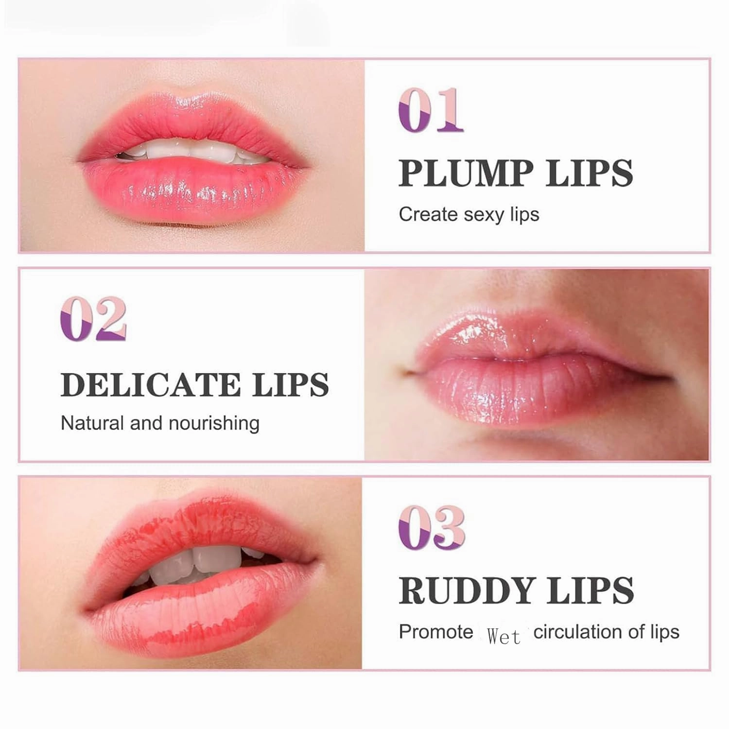 Gold Crystal Color Changing Lipstick, Transferproof color Changing Lipsticks, Color changing Lipstick with gold Crystals, gold Foil Moisturizing Gloss Lip, Moisturizing Lip Balm (2pcs, 3.5g)