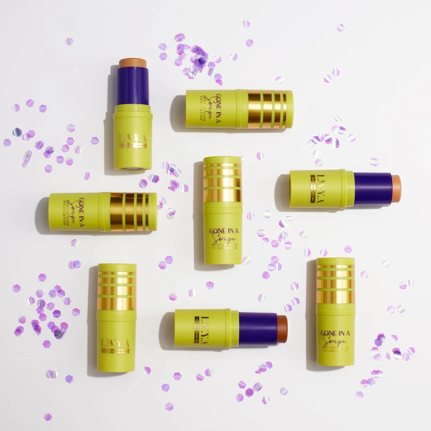 Gone In A Swipe Center Core Foundation Light