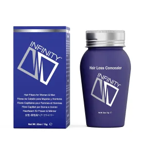Hair Thickening Fiber - Hair Loss Concealer for Men & Women - Black, 15g