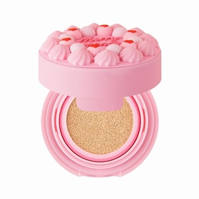 Happy Your Day Cushion, SPF40 PA  , Full Coverage, Pore Blurring, Hydrating Makeup, Korean Cushion Foundation with – Includes Puff & Refill (03 Sand, 1 Count)