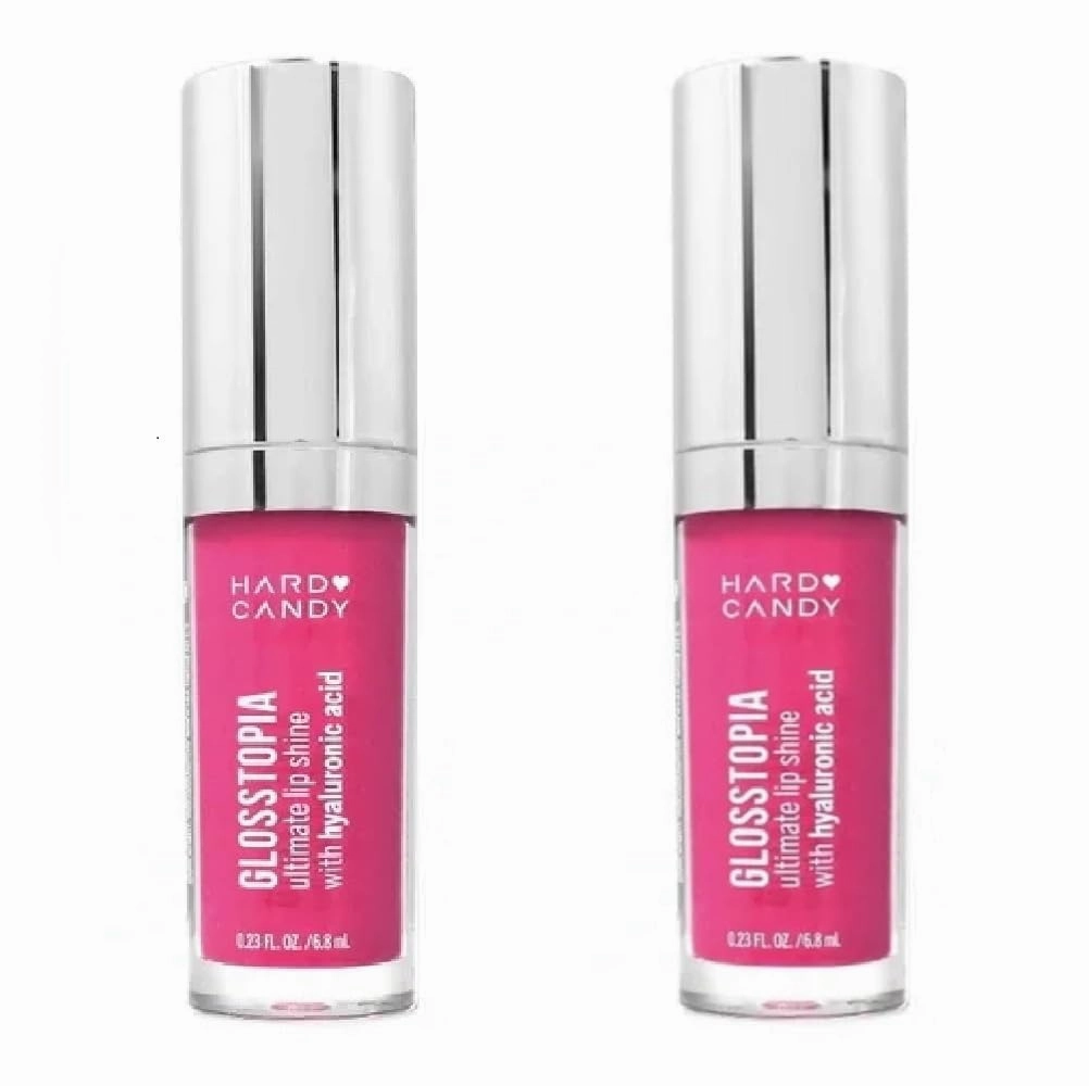 Hard Candy Pack of 2 Glosstopia Ultimate Lip Shine, Pink Sapphire 1842