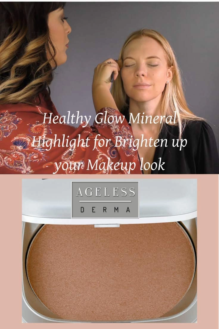 Healthy Mineral Highlighter powder Makeup. Vegan-Gluten and Paraben Free (Bronze)