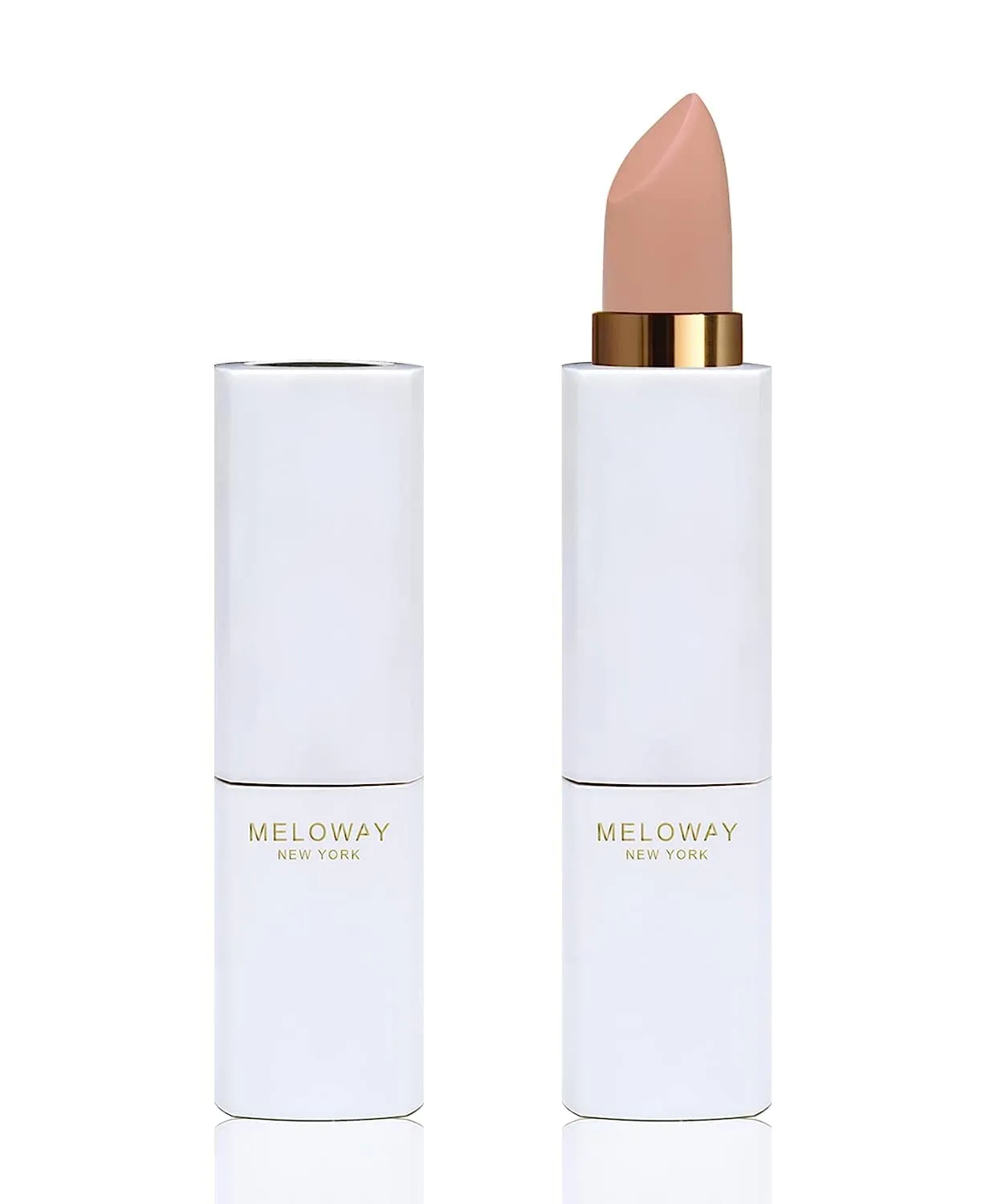 Hi-Rise Hydrating Matte Lipstick | Moisturizing, High-Pigment, Vegan Formula | Long-Lasting, Non-Drying, One-handed Capless Lipstick for Easy Application