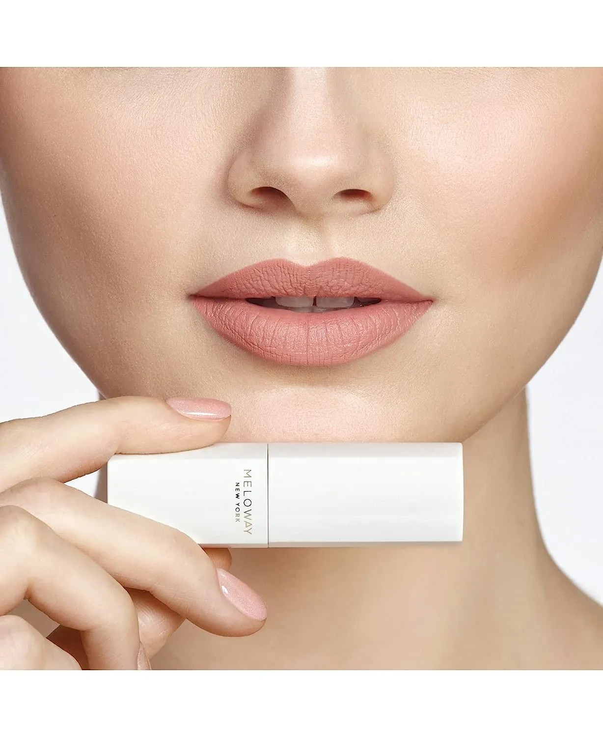 Hi-Rise Hydrating Matte Lipstick | Moisturizing, High-Pigment, Vegan Formula | Long-Lasting, Non-Drying, One-handed Capless Lipstick for Easy Application