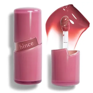 HINCE Raw Glow Gel Tint - Glossy Dewy Lip Tint, Non-Sticky & Long Wearing Lip Gloss for Natural Glass Glow, Moisturizing Liquid Lipstick, Vegan, 0.13 fl.oz. (RAW FIG, 12)