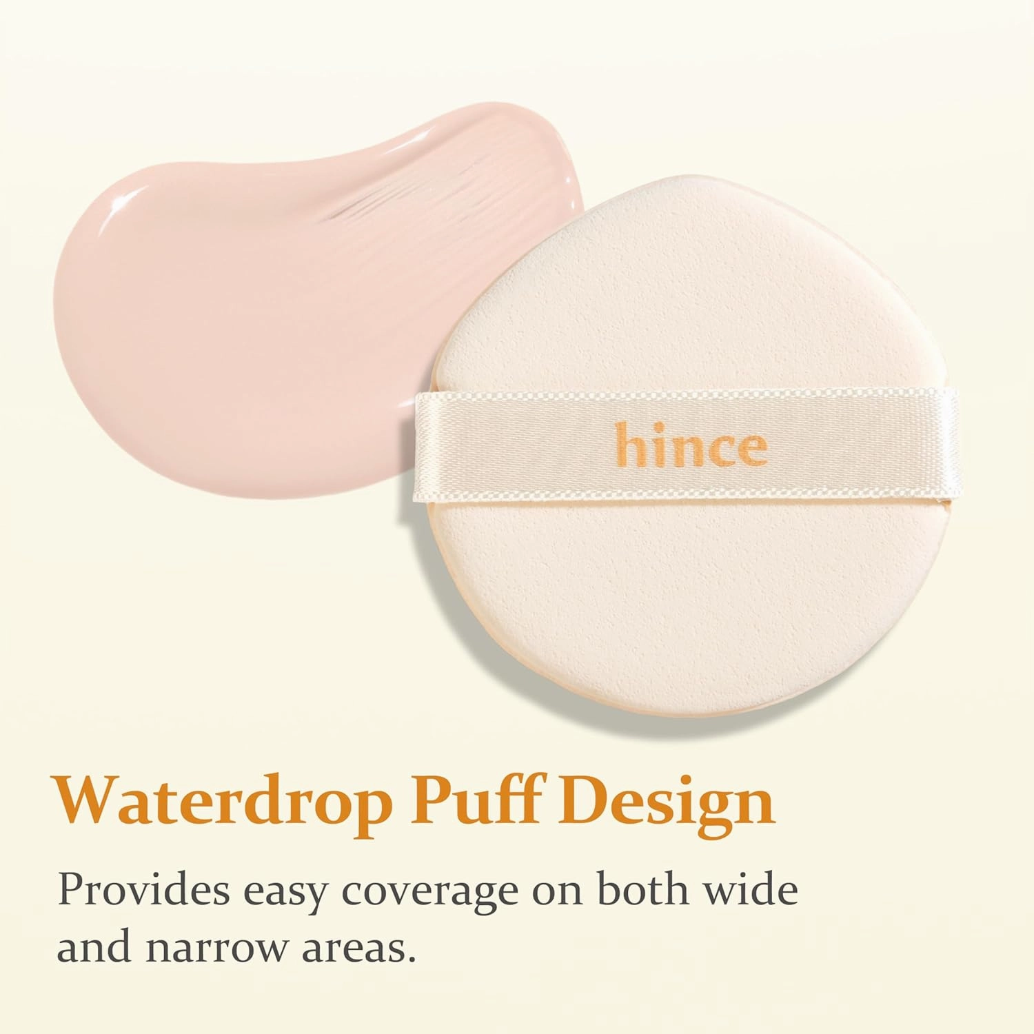 hince Second Skin Glow Cushion-12g | Skin Foundation dewy, glow, long-lasting, classy, clean beauty, lightweight, natural look,refreshing, moisturizing, slim fitting texture (IVORY, 21)