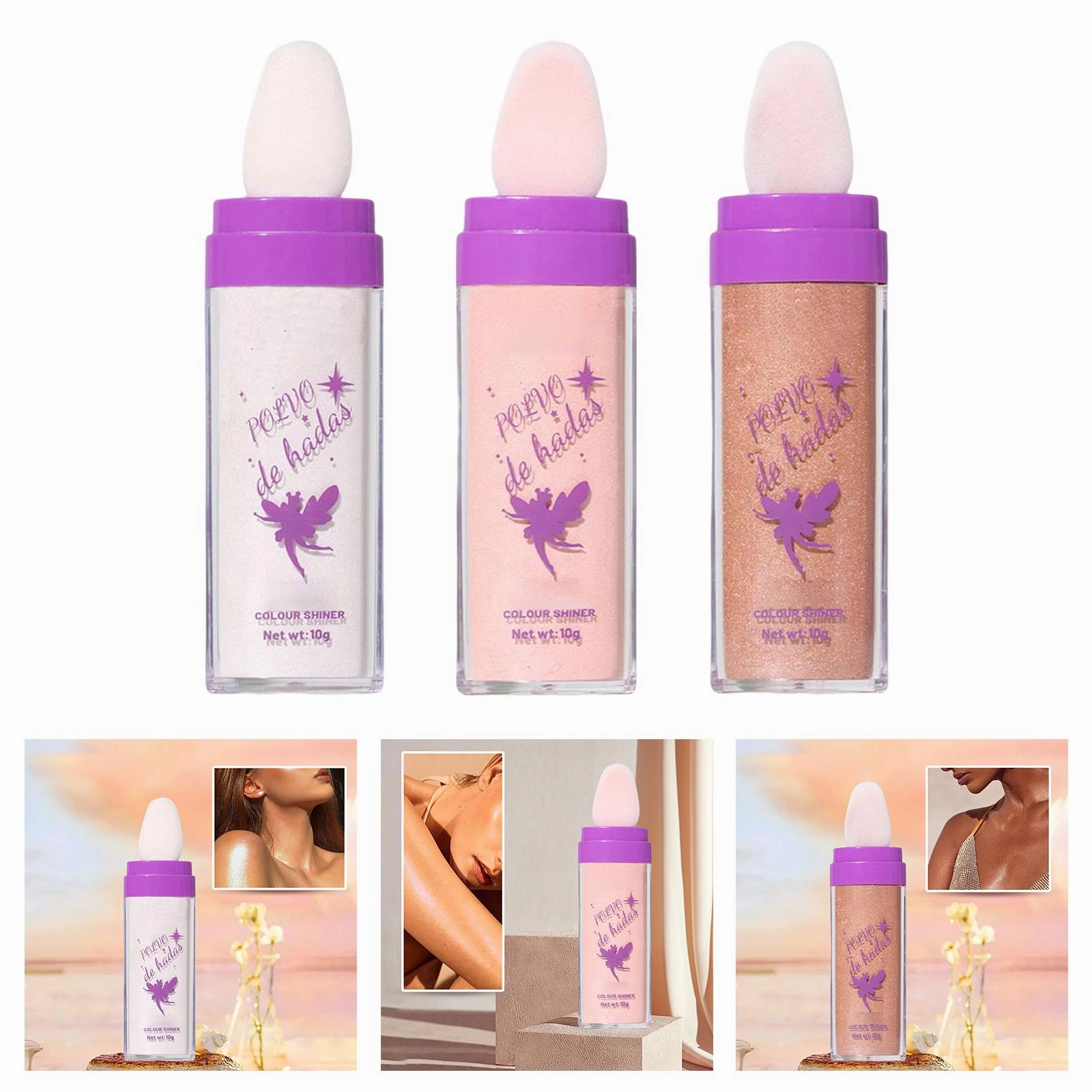 HiShine - Loose highlighter powder makeup