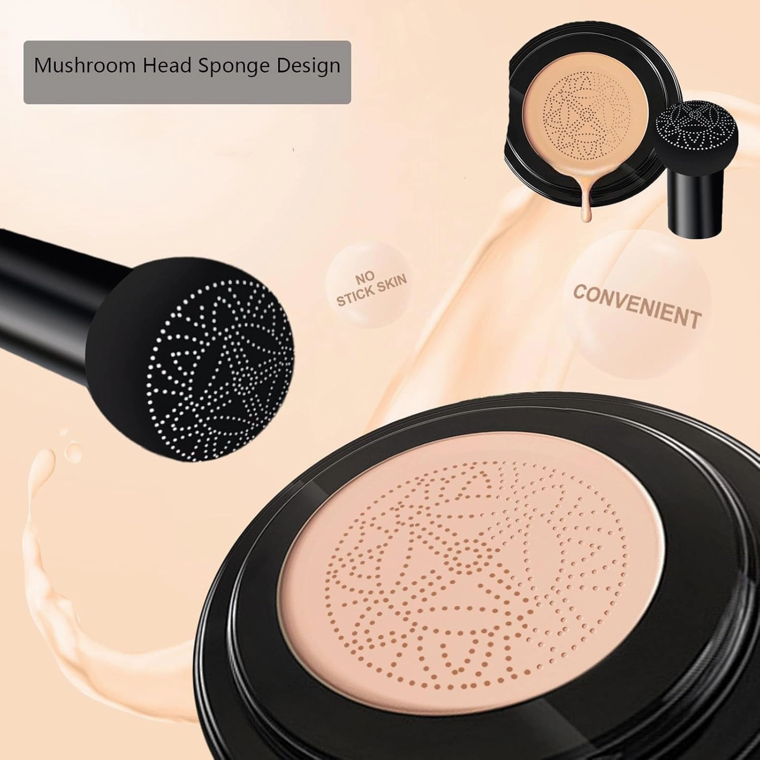 Honey And Pine- Honey And Pine Cc Cream, Honey & Pine Makeup, Honey And Pine Air Cushion Cc Cream, Honey And Pine Foundation, Moisture Cushion For Dark Circles (Natural Dark skin, One size)