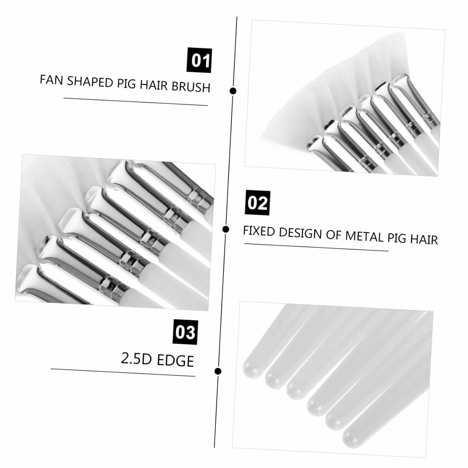 Housoutil 12pcs Ergonomic Facial Mask Brushes for Skin Treatment Precision Applicator for Makeup Supplies for Smooth Coverage and Waste Reduction