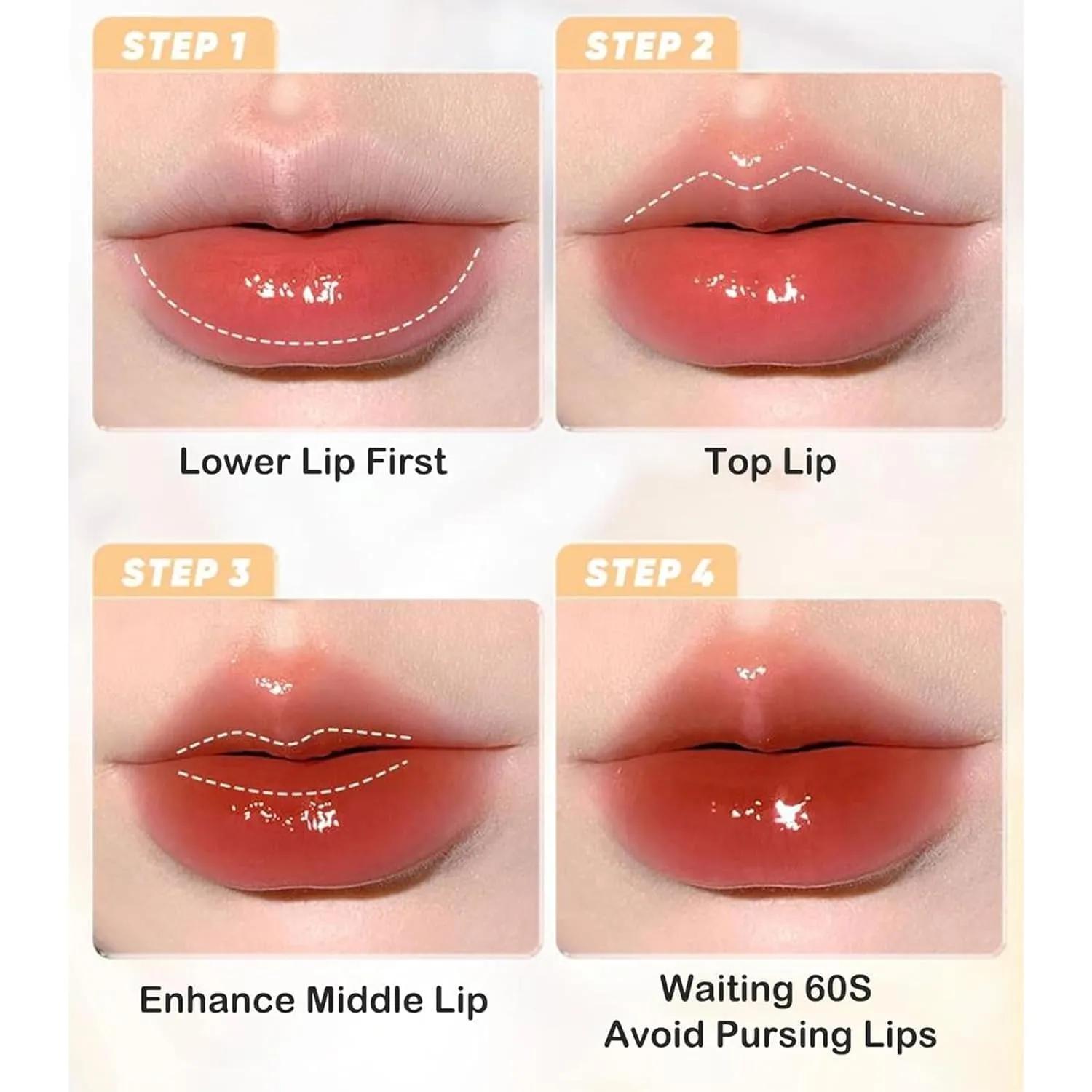 Ice Watery Lip Gloss,Mirror Tea Light Lip Glaze,Glasting Water Gloss,Lip Gloss Metal Applicator, Lip Hydrating Non-sticky Lip Gloss,Moisturizing Lip Oil No Sticky (11, 1pcs)