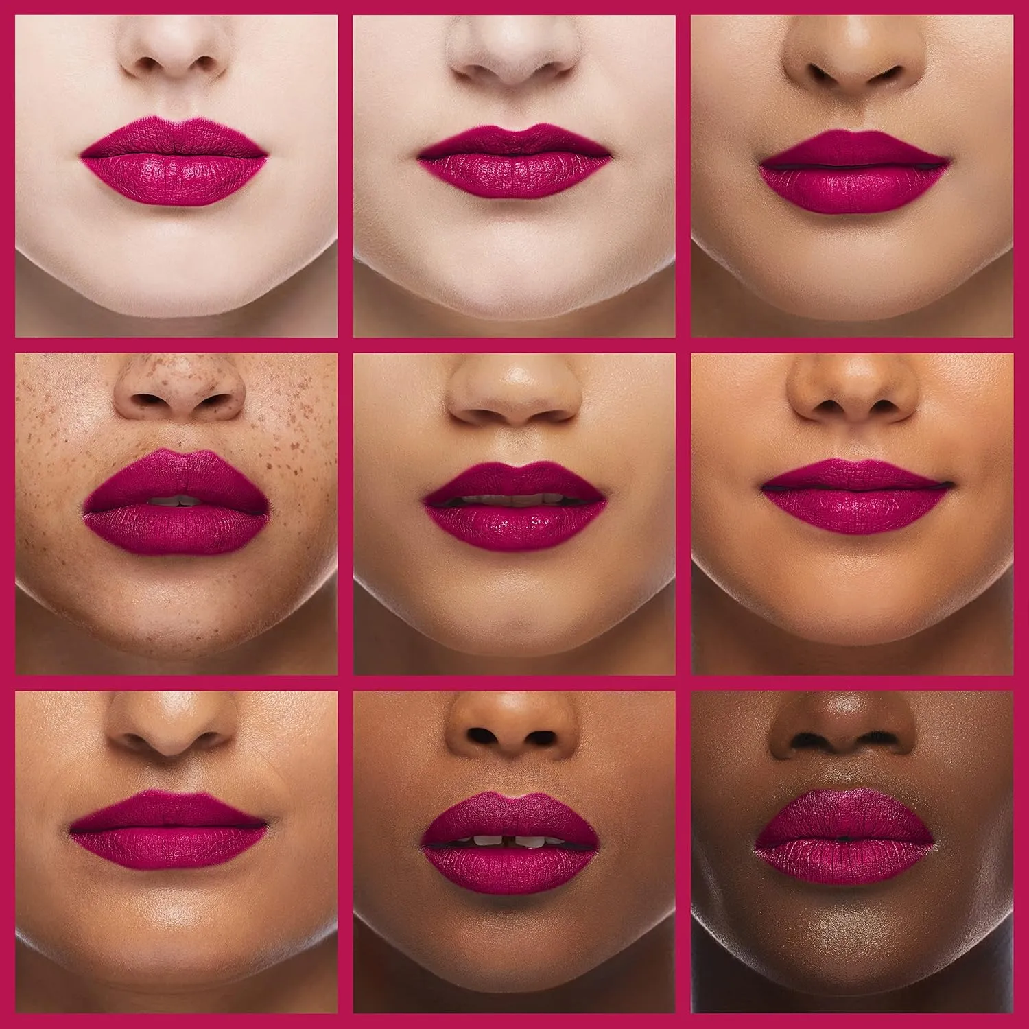ILIA - Color Block Lipstick | Non-Toxic, Vegan, Cruelty-Free, Hydrating   Long Lasting, No Budge Color with Full Coverage (Knockout (Bold Magenta With Cool Undertones), 0.14 oz | 4 g)