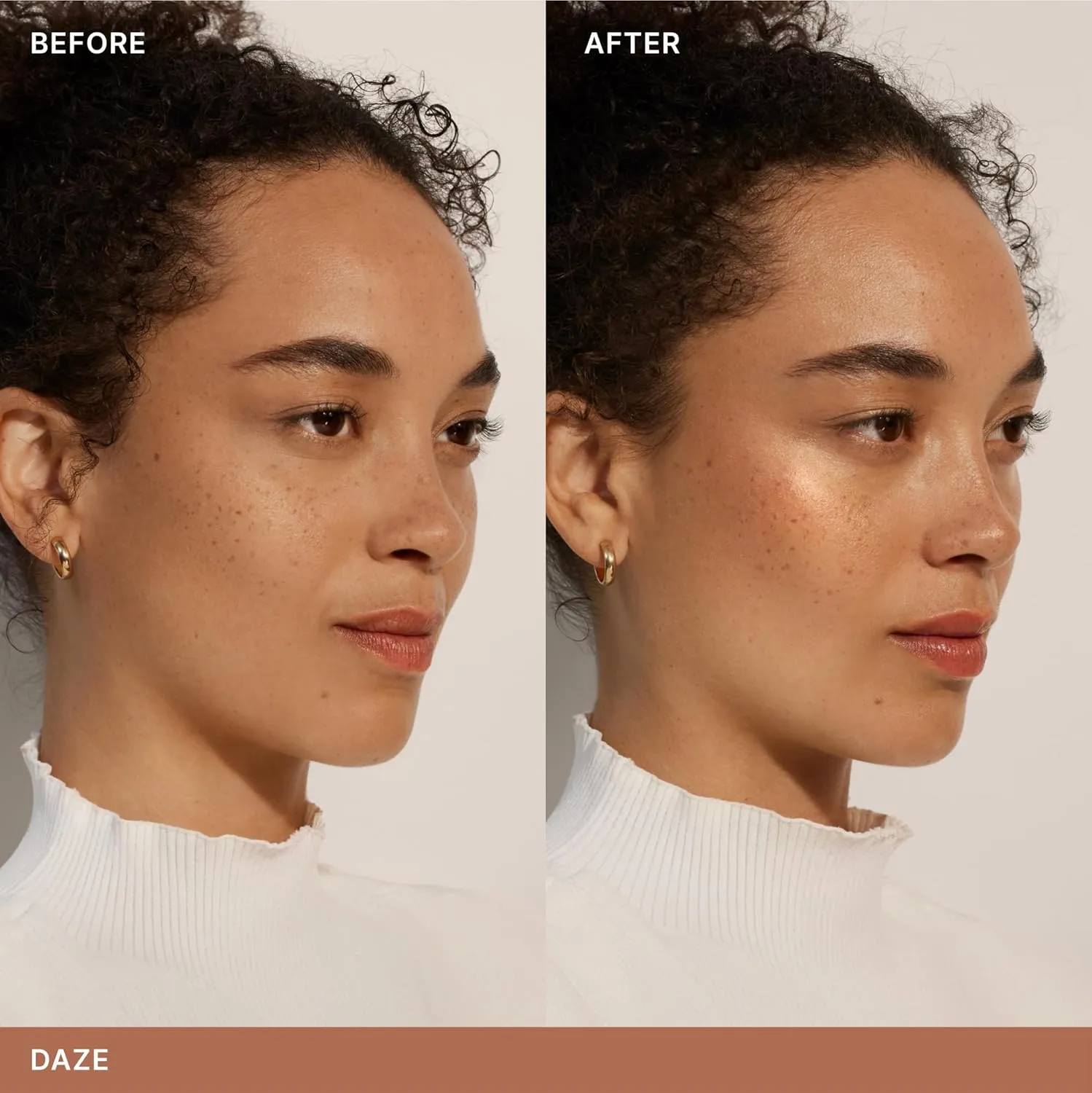 ILIA - Lightshift Cream Highlighter | Non-Comedogenic, Long-Lasting, Vegan, Cruelty-Free | Weightless, Seamless, Silky Highlighter (Daze - Warm Copper, 0.27 oz | 7.8 g)
