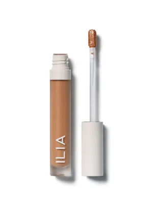 ILIA - True Skin Serum Concealer | Non-Comedogenic, Cruelty-Free, Vegan, Safe For Sensitive Skin, Reduces Appearance of Dark Circles   Blemishes (Birch SC7, 0.16 oz | 5 ml)