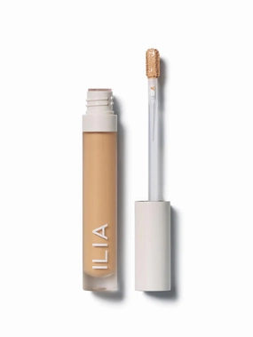 ILIA - True Skin Serum Concealer | Non-Comedogenic, Cruelty-Free, Vegan, Safe For Sensitive Skin, Reduces Appearance of Dark Circles   Blemishes (Kava SC3, 0.16 oz | 5 ml)