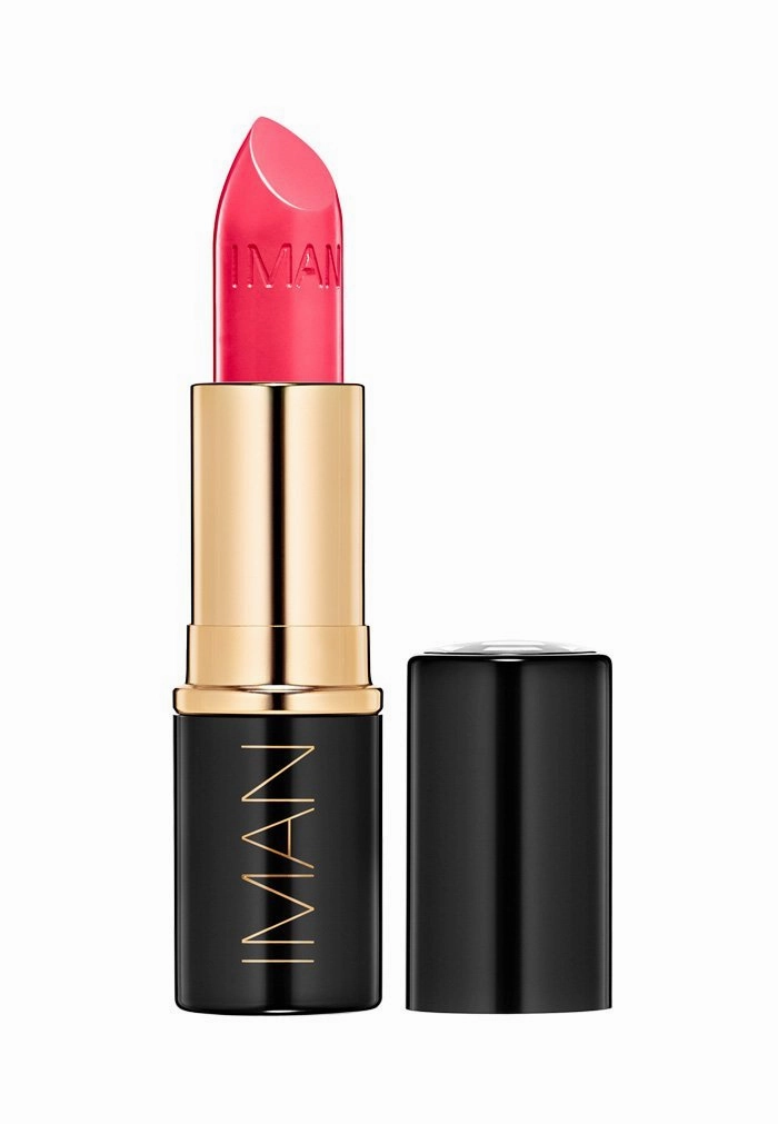 IMAN Cosmetics Moisturizing Lipstick, Hot Pink, Kinky Pink