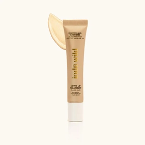 Indē Wild Dewy Lip Treatment – Glazed Jalebi | 15 mL | Hydrating Tinted Lip Balm with Golden Shimmer, Hyaluronic Acid & Botanical Oils | Vegan, Non-Sticky, Subtle Glow