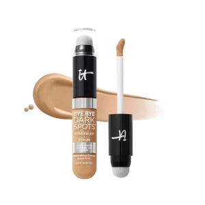 IT Cosmetics Bye Bye Dark Spots Concealer   Brightening Serum – 2% Niacinamide, Hyaluronic Acid & Caffeine - Medium Coverage, Natural Finish, All Skin Types - 0.22 fl oz