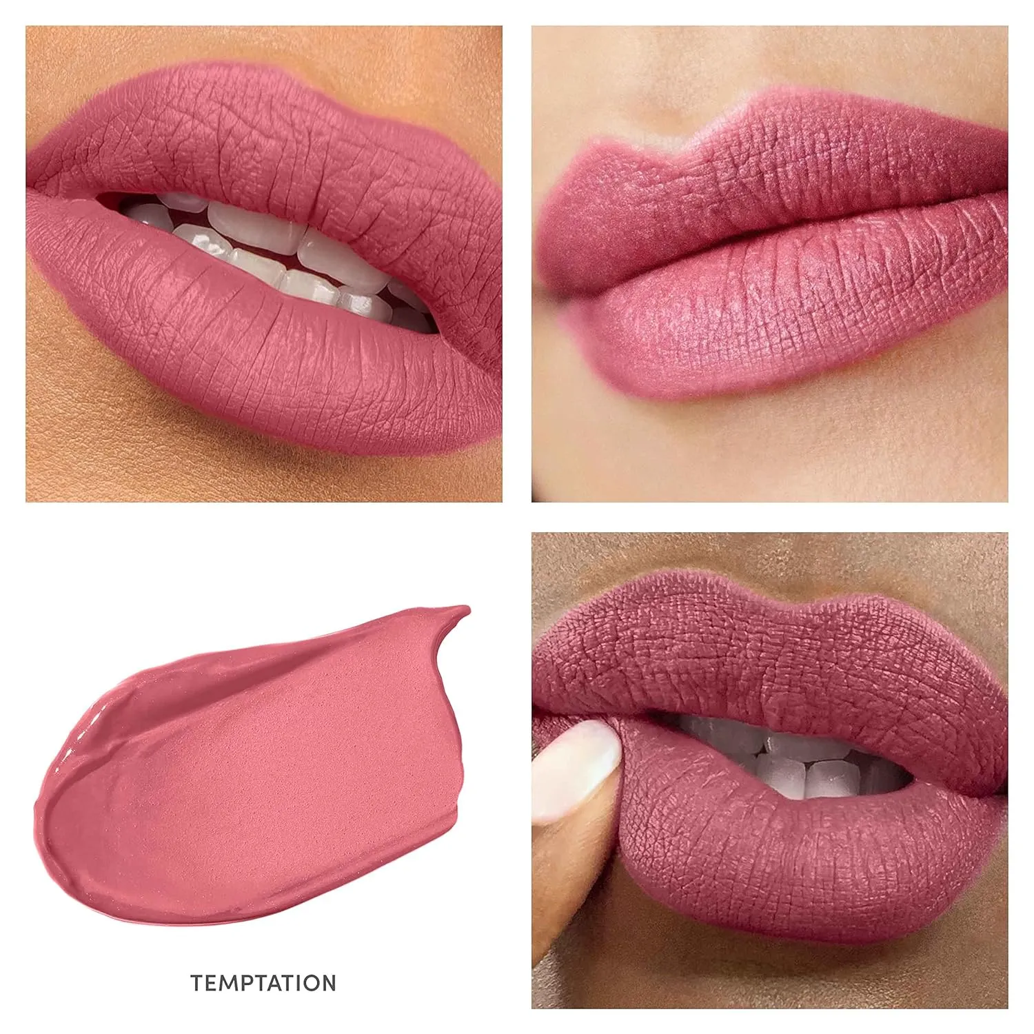 jane iredale Beyond Matte Lip Fixation Lip Stain | Long-Lasting Liquid Lipstick with Matte Finish | Conditions and Protects | Vegan & Cruelty-Free
